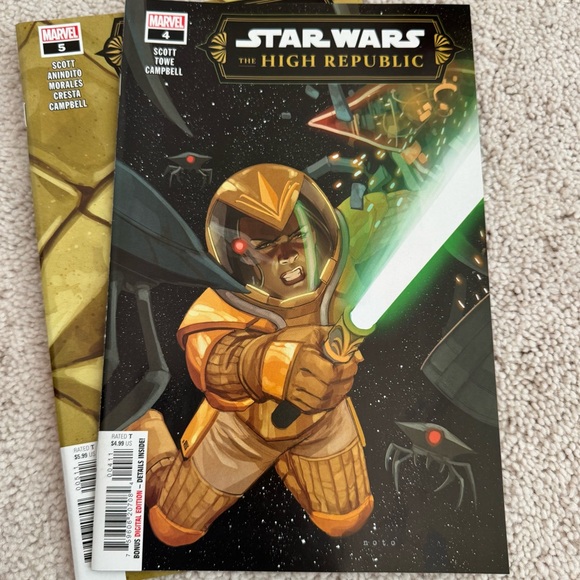 Star Wars Comic Book The High Republic Issue #1-5 - Picture 5 of 6